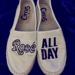 Circus by Sam Edelman flats. Canvas. Size 8.5. Rosé All Day.